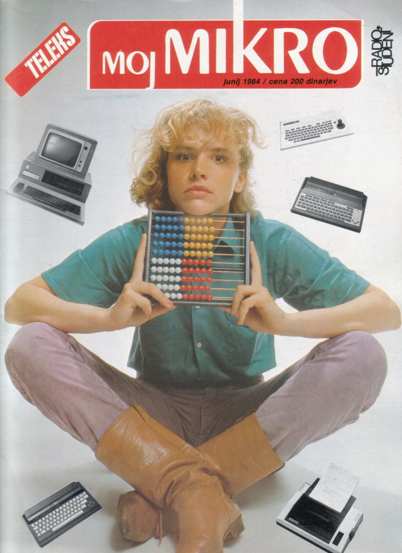 Legendarna prva naslovnica Mojega Mikra, zgodovina se piše junija 1984.